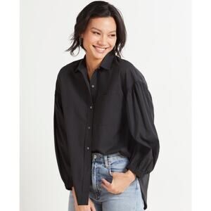 Rails Winnie Black Button Down Shirt S